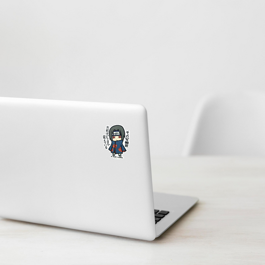 Naruto Itachi Uchiha ✦ B-Side Label Sticker