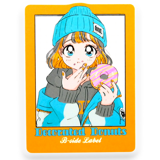 Glazed Donuts Girlie ✦ B-Side Label Sticker