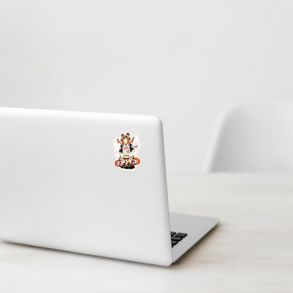 Samurai Skater Girlie ✦ B-Side Label Sticker