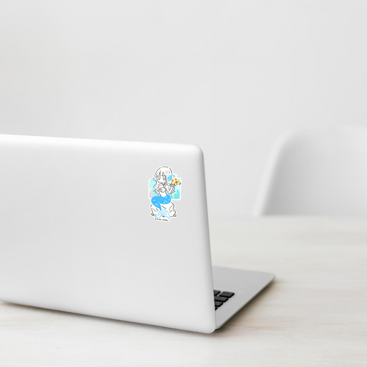 Undersea Mermaid Girlie ✦ B-Side Label Sticker