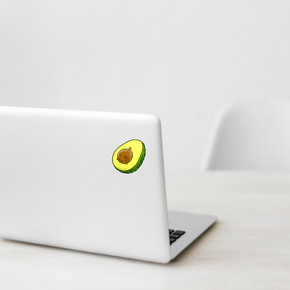 Avocado Cat ✦ B-Side Label Sticker