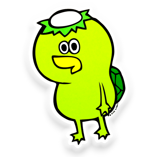 Cute Kappa ✦ B-Side Label Sticker