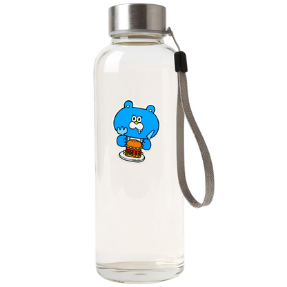 Hungry Blue Bear Burger ✦ B-Side Label Sticker