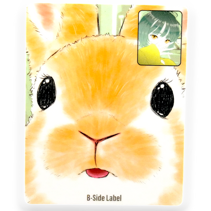 Bunny & Girl Face-Time ✦ B-Side Label Sticker