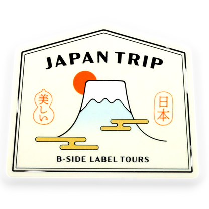 Japan Trip ✦ B-Side Label Sticker