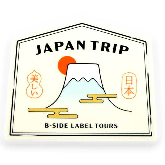 Japan Trip ✦ B-Side Label Sticker