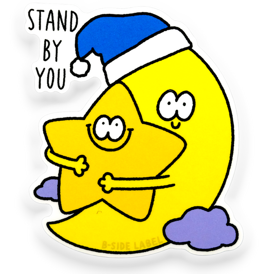 Stand By You Moon & Star ✦ B-Side Label Sticker