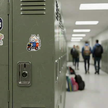 Mail Delivery Cat ✦ B-Side Label Sticker