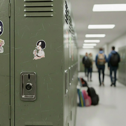 Cool Crush Girlie ✦ B-Side Label Sticker