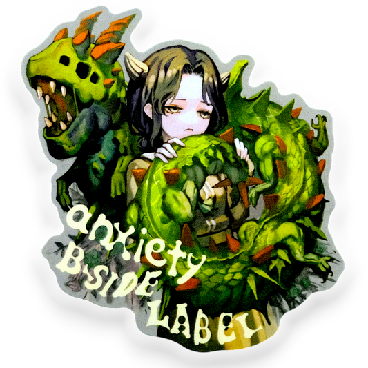 Anxiety ✦ B-Side Label Sticker