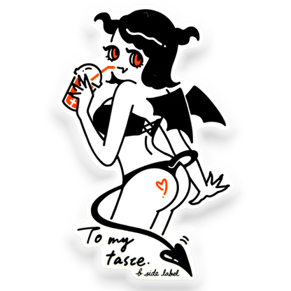 Red Slurpee ✦ B-Side Label Sticker