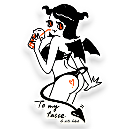 Red Slurpee ✦ B-Side Label Sticker