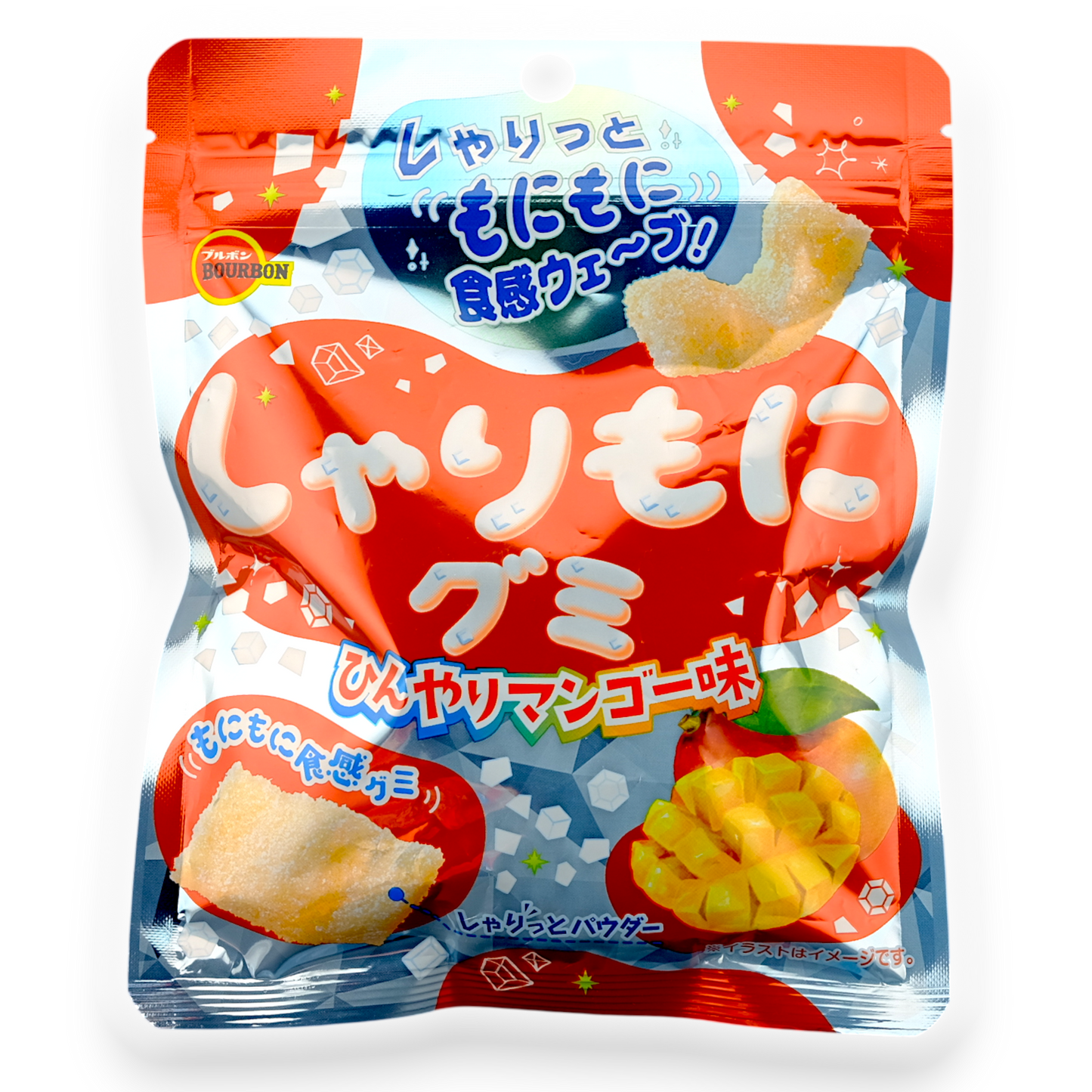 Bourbon Sharimoni Gummy ✦ Mango ✦ Japanese Candy