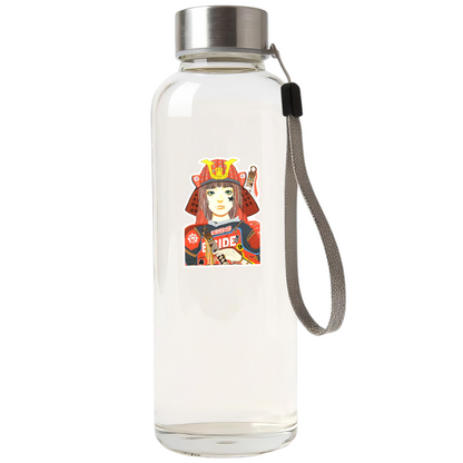 Samurai Warrior Girlie ✦ B-Side Label Sticker