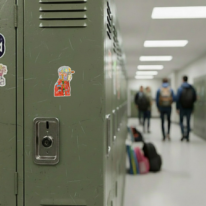 Tokyo Street Samurai ✦ B-Side Label Sticker