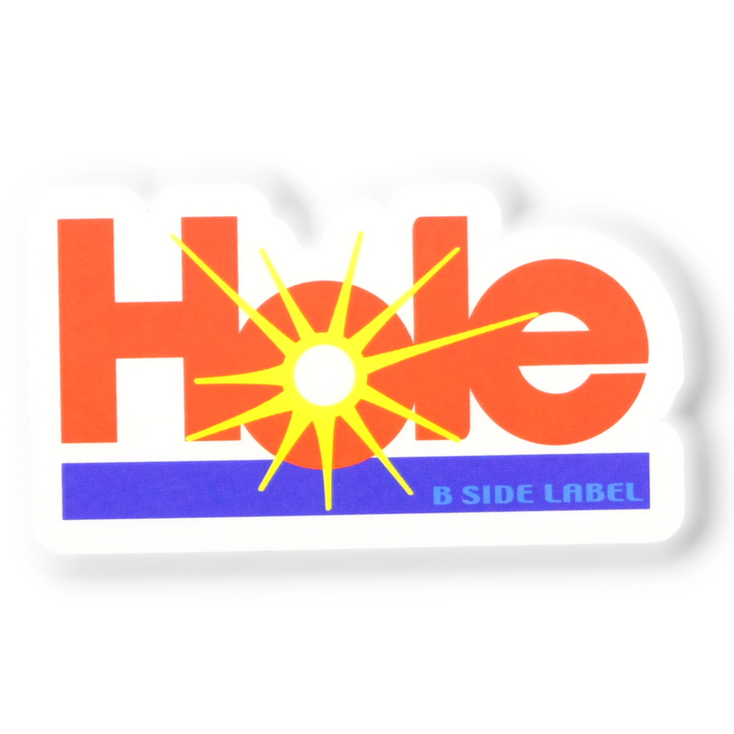 Hole Logo ✦ B-Side Label Sticker