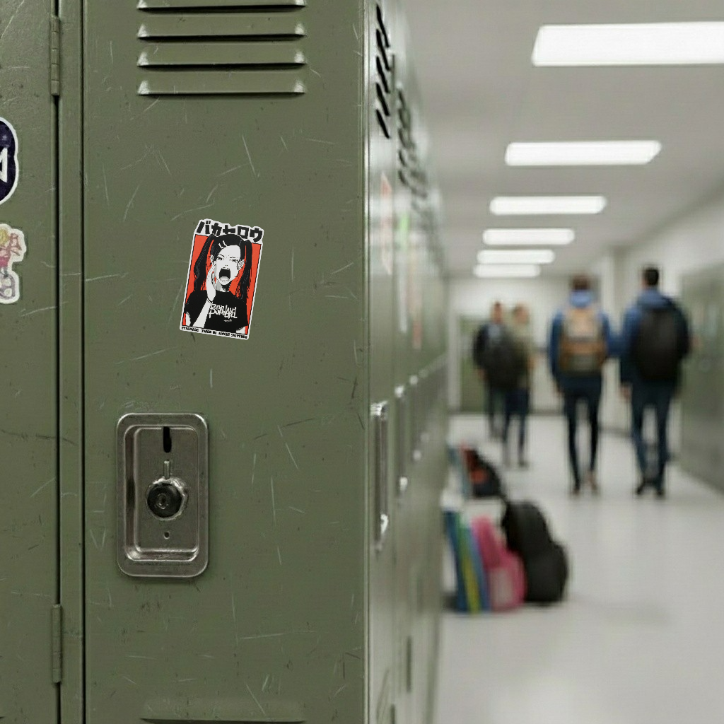 Tough Love Girlie ✦ B-Side Label Sticker