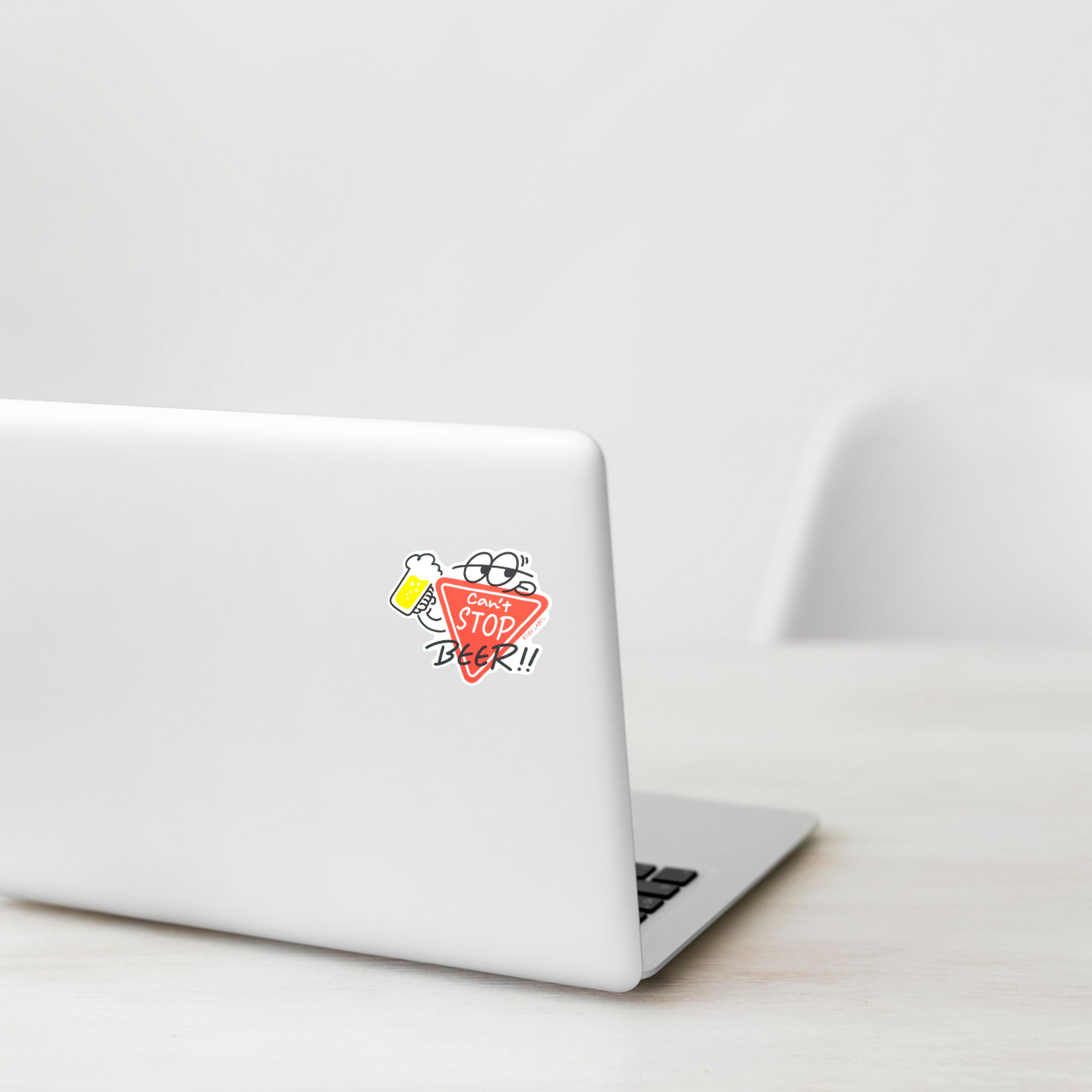 Can’t Stop Beer? ✦ B-Side Label Sticker