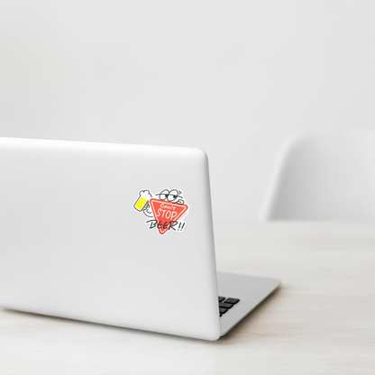 Can’t Stop Beer? ✦ B-Side Label Sticker