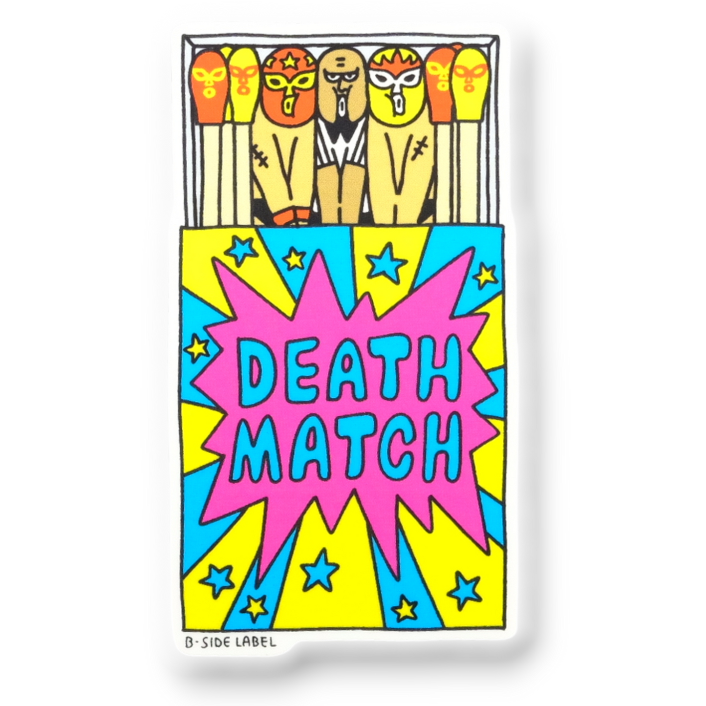 Death Match Strike ✦ B-Side Label Sticker