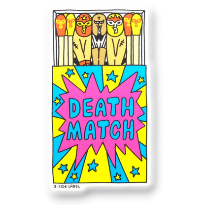 Death Match Strike ✦ B-Side Label Sticker