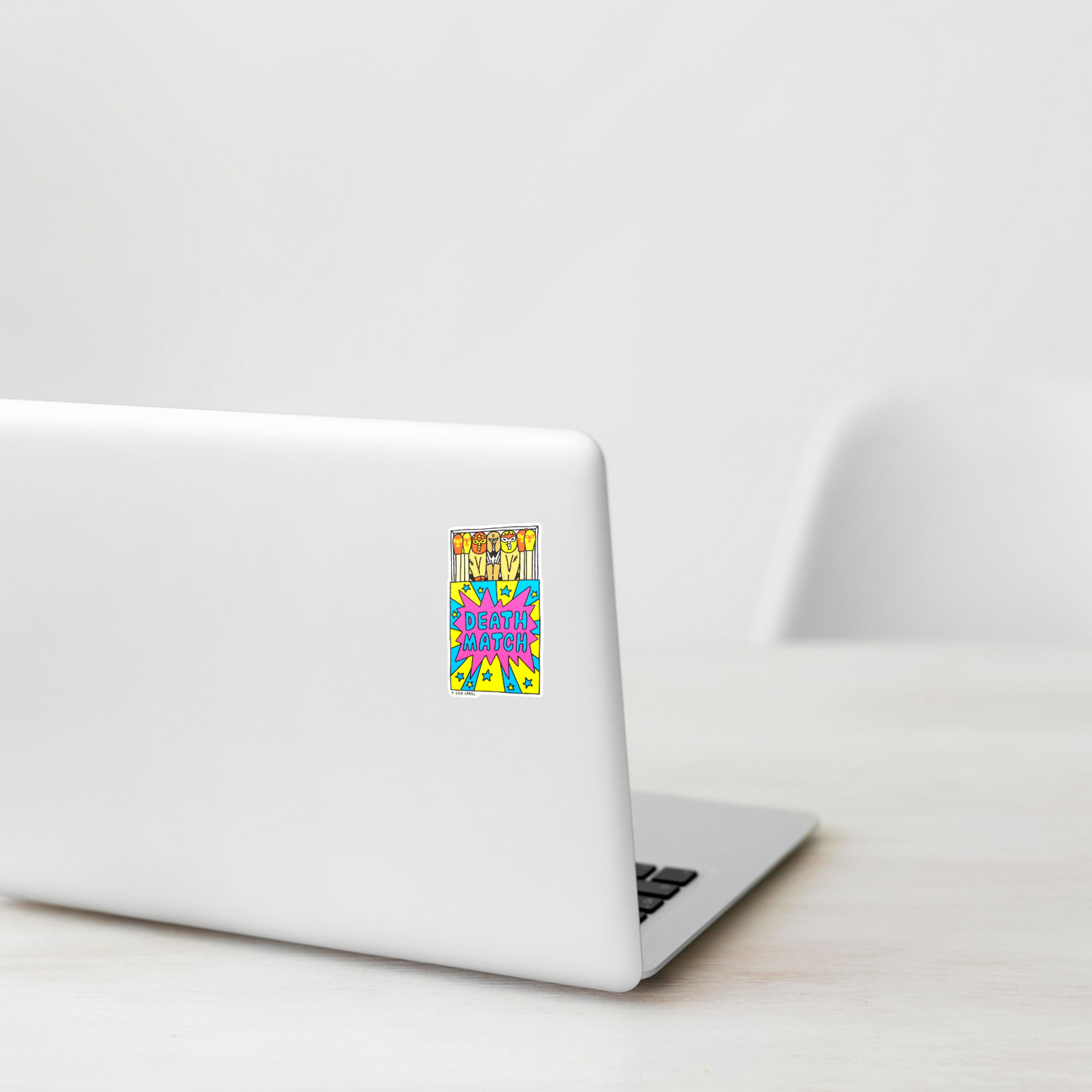 Death Match Strike ✦ B-Side Label Sticker