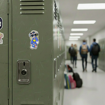 Cool Kimono Maiko ✦ B-Side Label Sticker