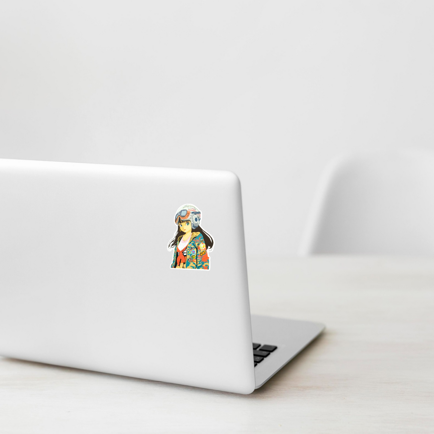 Tokyo Street-Pilot Girlie ✦ B-Side Label Sticker