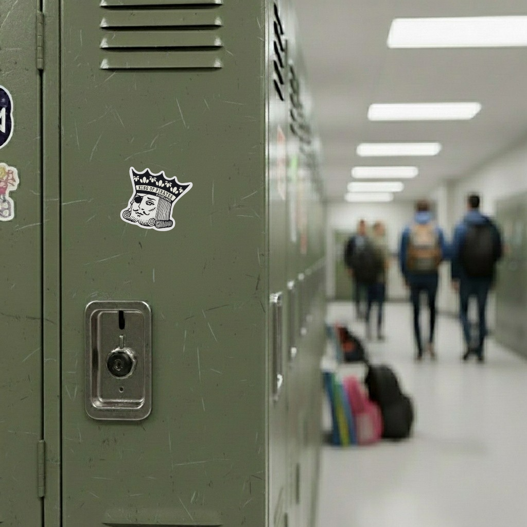 King of Pirates ✦ B-Side Label Sticker