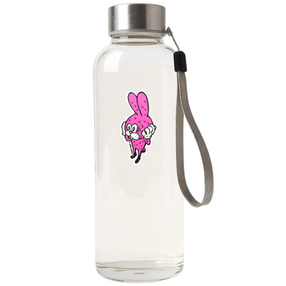 Pink Panic Bunny ✦ B-Side Label Sticker