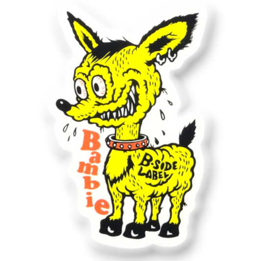 Punk Rock Bambie ✦ B-Side Label Sticker