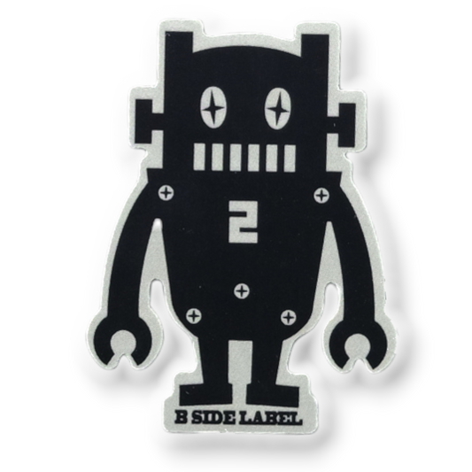 Retro Robot No. 2 ✦ B-Side Label Sticker