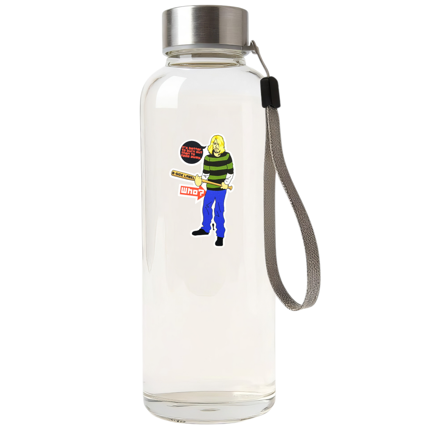 Heart-Shaped Bat? ✦ B-Side Label Sticker