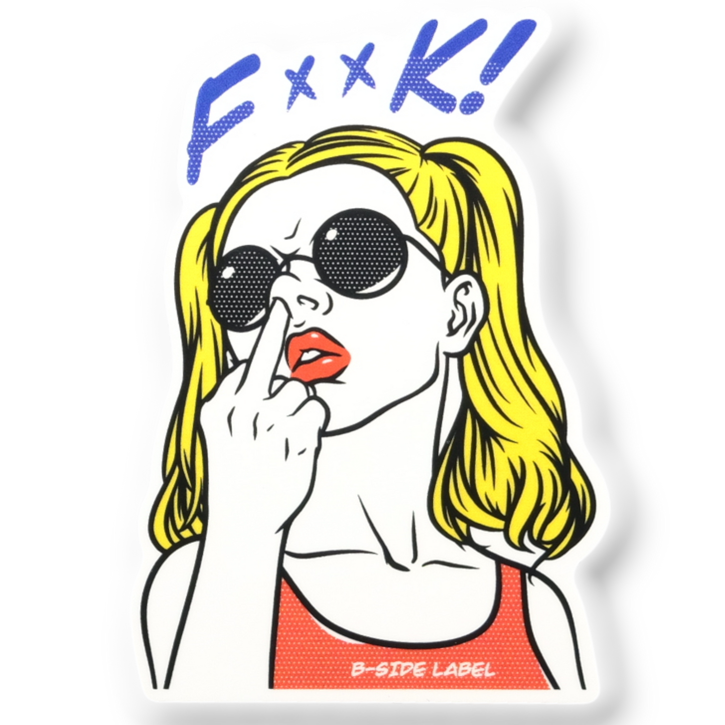 F✶✶K! (French Toast) ✦ B-Side Label Sticker