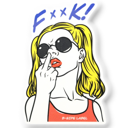 F✶✶K! (French Toast) ✦ B-Side Label Sticker
