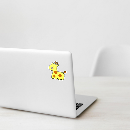 Adorable Happy Giraffe ✦ B-Side Label Sticker
