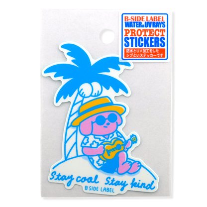 Stay Cool Stay Kind Pup ✦ B-Side Label Sticker