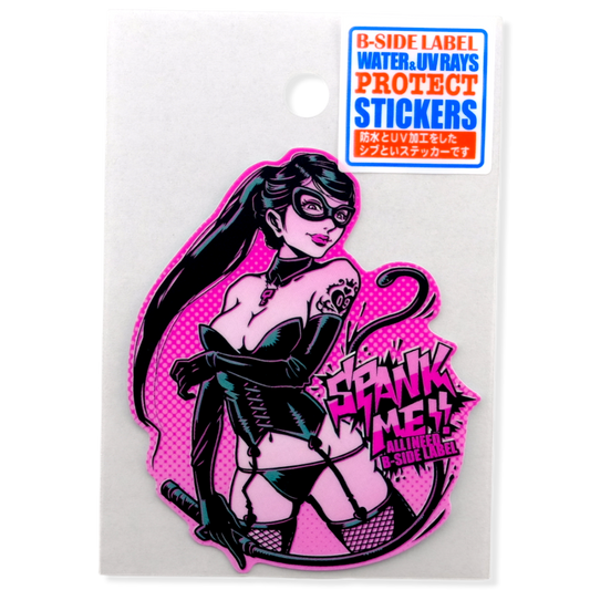 Catwoman Energy ✦ B-Side Label Sticker