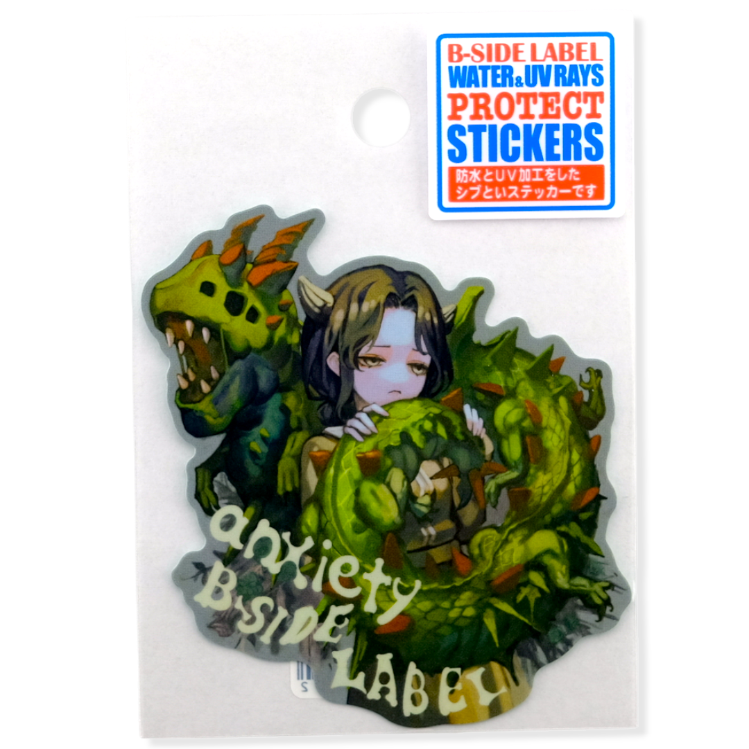 Anxiety ✦ B-Side Label Sticker