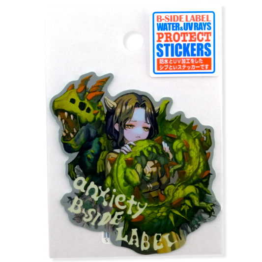 Anxiety ✦ B-Side Label Sticker