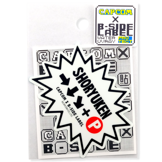 Street Fighter 'Shoryuken!' ✦ B-Side Label Sticker