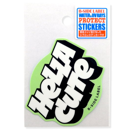 Hella Cute ✦ B-Side Label Sticker