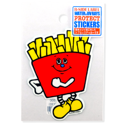 Happy French Fries ✦ B-Side Label Sticker