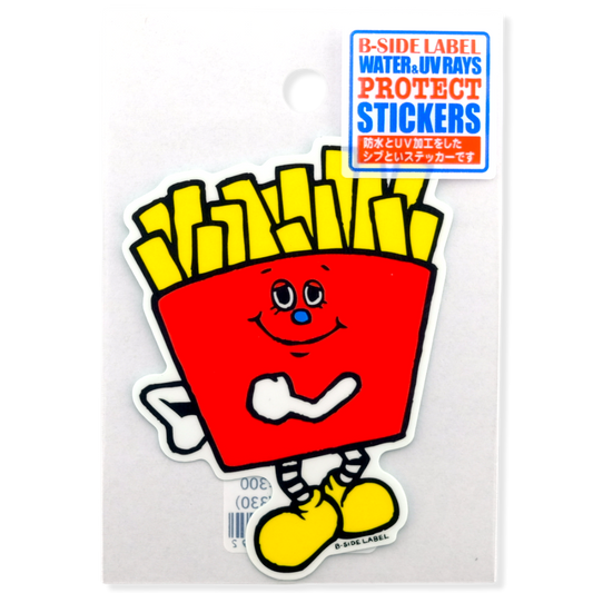 Happy French Fries ✦ B-Side Label Sticker