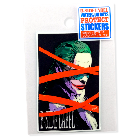 Green-Haired Villain ✦ B-Side Label Sticker