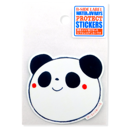 Smiling Panda ✦ B-Side Label Sticker