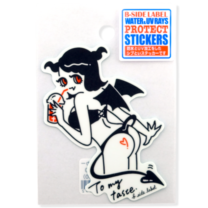 Red Slurpee ✦ B-Side Label Sticker