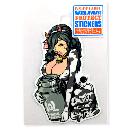 Milk-Maid Girlie ✦ B-Side Label Sticker
