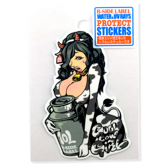 Milk-Maid Girlie ✦ B-Side Label Sticker