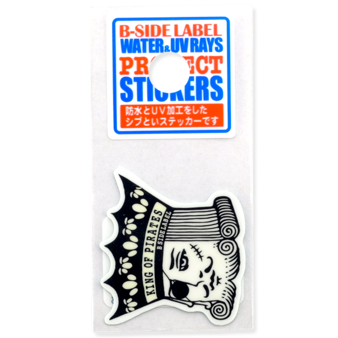 King of Pirates ✦ B-Side Label Sticker